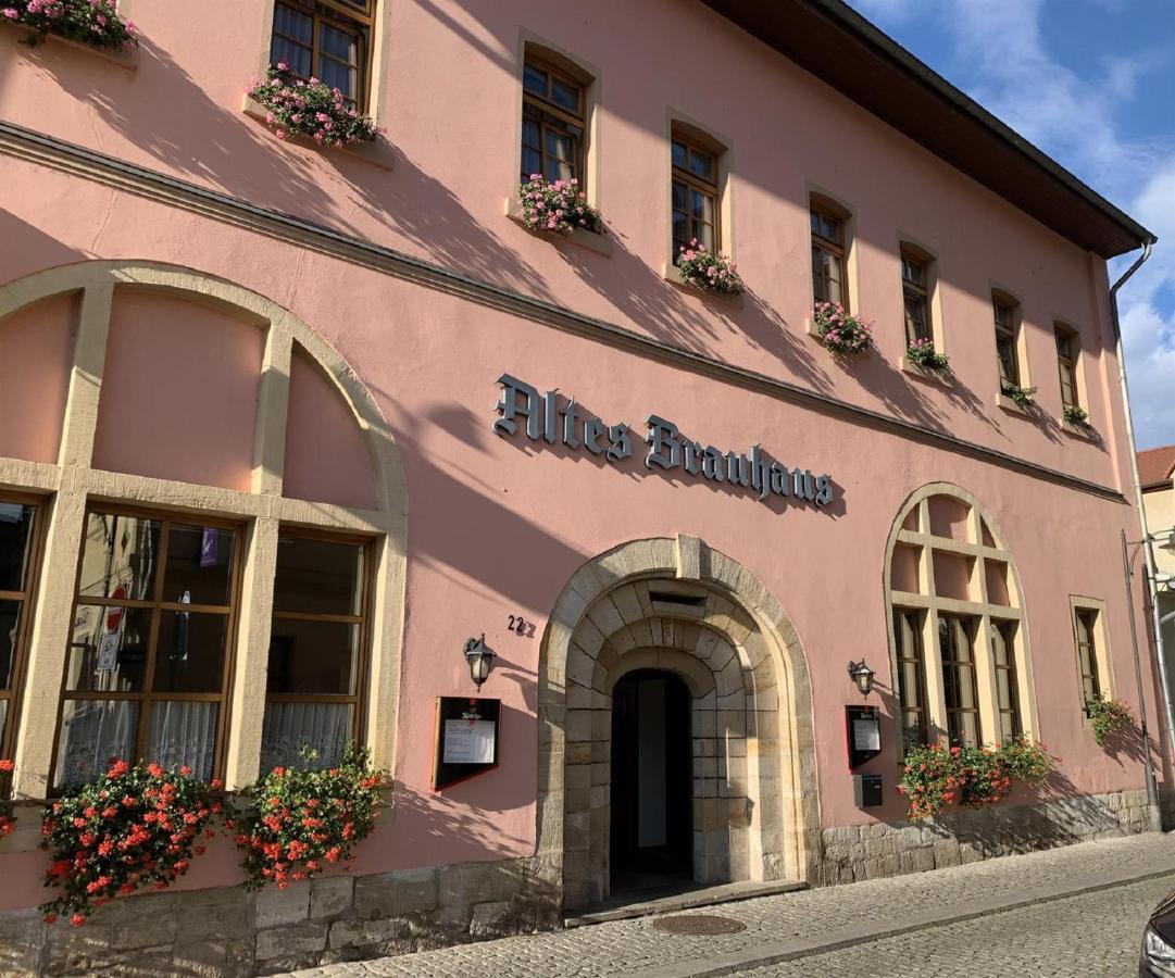 Отель Altes Brauhaus Вайсенфельс Экстерьер фото
